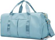 🎒 phabuls waterproof pink duffel weekender bag for women and men - ideal for swim, sports, travel, gym - 19.68inch logo
