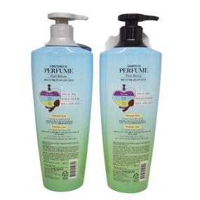 img 1 attached to 🌬️ Elevate Your Haircare Routine with Elastine Perfumed Pure Breeze Shampoo+Conditioner Set 600mlx2