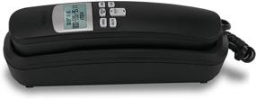 img 1 attached to VTech CD1113 Caller ID Phone - Sleek Black Trimstyle Design for Enhanced Communication
