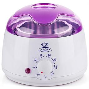 img 4 attached to 🔥 Makartt Electric Depilatory Wax Warmer - Hair Removal Machine for Hard Hot Wax Melting, 14 oz Capacity (W-01)