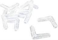 🐟 10 pcs clear plastic 2 way air valve line connectors for 5mm aquarium tanks - uxcell логотип