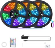 transform your space with 49.2ft oxyled led strip lights - music sync, remote control, rgb colors - perfect for bedroom decor, parties & valentine's day (3 x 16.4ft) логотип