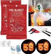 fire blanket home suppression fiberglass logo