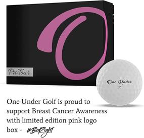 img 2 attached to ⛳️ 3-Layer Cast Urethane Tournament Golf Balls with TriOnomer Core - Max Distance off Tee, High Launching Carry Irons, Soft Feel Cover for Short Game Spin, Extra Long Putting Line Aid - Dozen