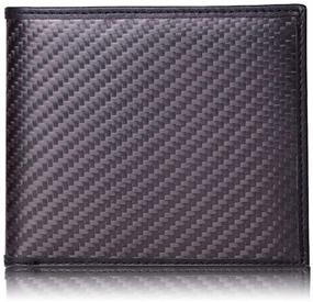 img 1 attached to 💼 Boshiho Carbon Wallet: Stylish Leather Design with RFID Blocking Technology