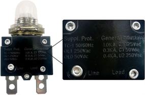 img 3 attached to IZTOSS 5PCS 5A Amp Circuit Breakers: Manual Reset, Quick Connect Terminals, Waterproof, Transparent Cap