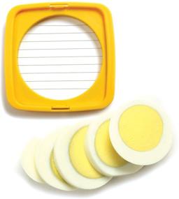 img 1 attached to Norpro Norpo Yellow 5 Piece Egg Slicer Set Review: Convenient Storage Case &amp; High-quality Design