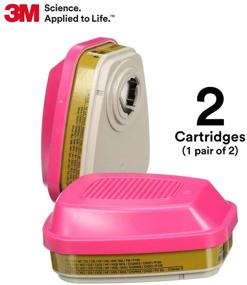 img 2 attached to 🌬️ 3M Cartridge 60923: Full Respiratory Protection for Enhanced Safety