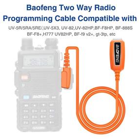 img 2 attached to 📻 Baofeng USB Programming Cable PL2303: Enhance Chirp Support for GMRS Radios - UV-5R, BF-F8HP, BF-888S, UV82HP, GT-3, UV-9S, BF-R3, UV-15R GM-30 GM-N1 (Orange)