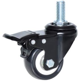 img 1 attached to Swivel Stem 🔁 Casters with Caster Wheels