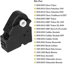 img 3 attached to Actuator Suburban Trailblazer Cadillac Escalade Replacement Parts