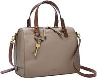 👜 fossil rachel women's satchel purse handbag logo