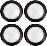 energy-efficient dimmable led downlight replacement, 4-pack, 1200 lumens, 3000k logo