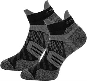 img 4 attached to 🏃 Toes&Feet Women's Anti-Sweat Deodorant Thin Ankle Compression Running Socks: Beat the Heat and Odor while Running!