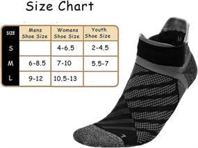 img 2 attached to 🏃 Toes&Feet Women's Anti-Sweat Deodorant Thin Ankle Compression Running Socks: Beat the Heat and Odor while Running!