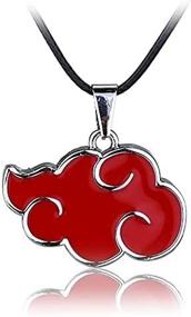 img 1 attached to 🌙 Akatsuki Cosplay Pendant Necklace - MUEKA: A Must-Have Accessory for Anime Enthusiasts