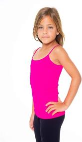 img 2 attached to Malibu Sugar Girls 10 14 White Girls' Clothing: Trendy and Stylish Fashion for Young Fashionistas!