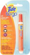 🌊 tide to go stain remover pen - 1 count, 0.33 fluid oz, iris logo