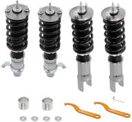 🚗 enhanced performance coilovers: honda civic/crx 1988-2000 & acura integra 1990-1993 da db suspension spring strut with adjustable damper logo