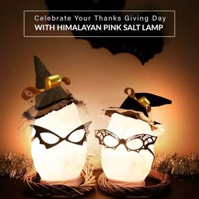 img 2 attached to 🌟 Himalayan White Salt Lamp: Hand-Crafted Night Light for Enhanced Glow