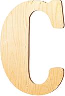 🔤 vintage 23-inch unfinished letter c by unfinishedwoodco - 23" tall logo