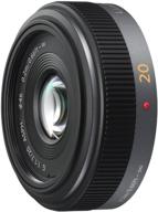 📸 panasonic lumix g h-h020 20mm f/1.7 aspherical pancake lens: perfect for micro four thirds interchangeable digital slr cameras logo