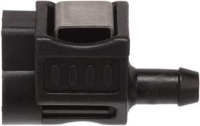 img 1 attached to 🔌 Seachoice 20441 Deluxe Fuel Connector for Honda – 3/8 Inch Barb, Female, Black