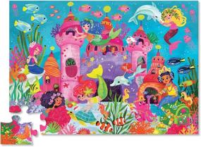 img 2 attached to 🧜 Crocodile Creek Mermaid Puzzles - 6 Pack