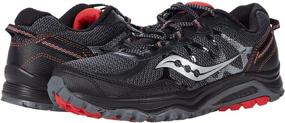 img 1 attached to Saucony Escape Running Black Silver Men's Shoes