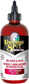 img 4 attached to 🦄 Unicorn SPiT 5776003 Sparkling Dolly Firebird 8.0 Fl Oz Stain: Vibrant & Magical Craft Paint for Furniture and Art Projects