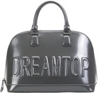 👜 dreamtop satchel handbags: trendy shoulder women's bags, wallets, and totes for fashion-forward individuals logo