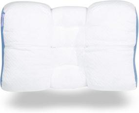 img 2 attached to SpineAlign Contour Pillow - Patented, Award-Winning &amp; 100% Adjustable - Promote Healthy Spine Alignment for Improved Sleep - Ideal for Side &amp; Back Sleepers