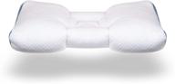 spinealign contour pillow - patented, award-winning &amp; 100% adjustable - promote healthy spine alignment for improved sleep - ideal for side &amp; back sleepers logo