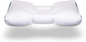 img 4 attached to SpineAlign Contour Pillow - Patented, Award-Winning &amp; 100% Adjustable - Promote Healthy Spine Alignment for Improved Sleep - Ideal for Side &amp; Back Sleepers