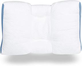 img 1 attached to SpineAlign Contour Pillow - Patented, Award-Winning &amp; 100% Adjustable - Promote Healthy Spine Alignment for Improved Sleep - Ideal for Side &amp; Back Sleepers