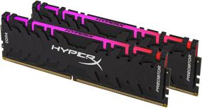 img 1 attached to HyperX Predator DDR4 RGB 16GB Kit 3200MHz CL16 DIMM XMP RAM Memory with Infrared Sync Technology - Black (HX432C16PB3AK2/16)