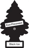 🌲 little trees black ice air freshener - 3 pack for long-lasting freshness logo