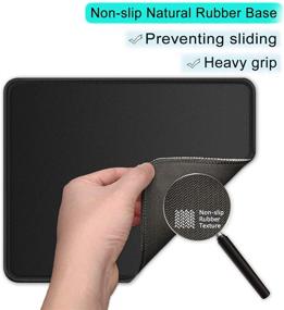 img 1 attached to ITNRSIIET Stitched Premium Textured Mousepads 10 2×8 3×0 12 Computer Accessories & Peripherals