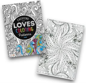 img 1 attached to 📚 Premium Adult Coloring Book Set - Pack of 3 Advanced Pattern and Mandala Coloring Books for Adults (Pattern Collection)