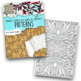 img 3 attached to 📚 Premium Adult Coloring Book Set - Pack of 3 Advanced Pattern and Mandala Coloring Books for Adults (Pattern Collection)