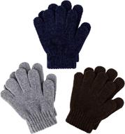 ultimate cooraby chenille stretchy cashmere knitted boys' accessories for cold weather logo