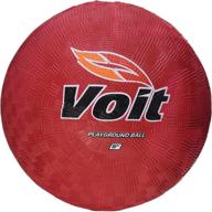 🔴 classic red voit playground ball - 5 inch diameter for endless fun logo