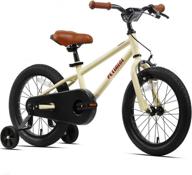 🚲 premium petimini kids bike: bmx style bicycles for boys and girls, 2-9 years old, with training wheels - 12, 14, 16, 18 inch and multiple colors logo