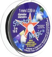 stretch magic stretchy beading clear logo