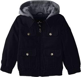 img 1 attached to IXtreme Little Boys Faux Bomber: Stylish Clothing and Trendy Jackets & Coats