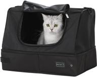 🐱 petsfit lightweight foldable fabric cat litter box/pan ideal for travel purposes logo