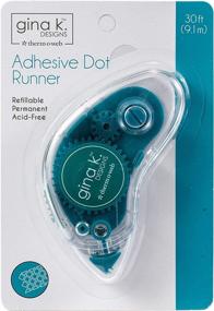 img 4 attached to Gina K Designs GINA K DOT RUNNER 🔒 PERMANENT: Efficient Adhesive Solution | One Size Fits All