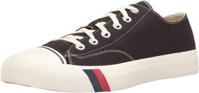 img 4 attached to Classic Canvas White Men's Keds: Fashion Sneakers for Style and Comfort