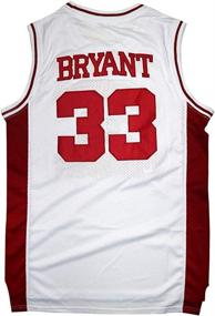 img 2 attached to 🏀 Fashionable Flymon Mens 33 Bryant Basketball Jerseys in S-3XL Sizes - Perfect for Basketball Enthusiasts!