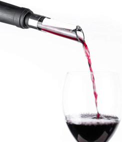 img 4 attached to 🍷 Wēno Vino Wine Aerator Pourer - Enhanced Aeration Pourer and Decanter Spout (Black)